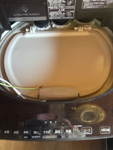 東芝 10kg 全自動洗濯乾燥機 ZABOON AW-10SV8 2019年製