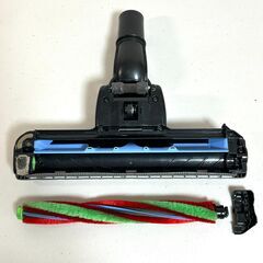 日立 掃除機 紙パック CV-PF300 2018年製 モーターヘッド パワーブラシ キャニスター 動作確認済み 簡易清掃済み HITACHI mの画像