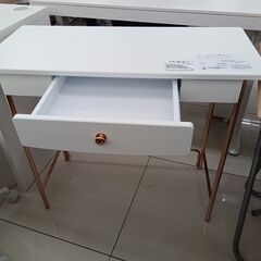 ★リユースのサカイ日立店★HJ7157 Franeｆrane デスク ホワイト H75×D38×W85 クリーニング済み の画像