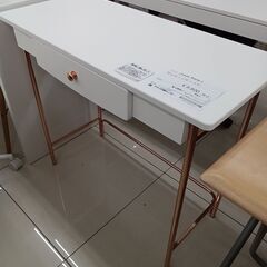 ★リユースのサカイ日立店★HJ7157 Franeｆrane デスク ホワイト H75×D38×W85 クリーニング済み の画像