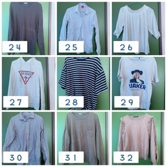 レディース メンズ 服まとめ売り 32着の画像