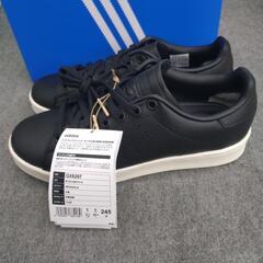 《尼崎市/リサイクルショップドリーム次屋店》★ジモティー割引有★ アディダス スニーカー STAN SMITH H CORE 24.5cm タグ付き未使用品 ☆尼崎市若王寺☆の画像