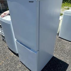 【塩尻市引き取り限定】SHARP シャープノンフロン冷凍冷蔵庫 SJ-D15J-W 2023年製の画像