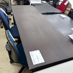 リユースのサカイ東金店　デスク　こげ茶　TJ13399の画像