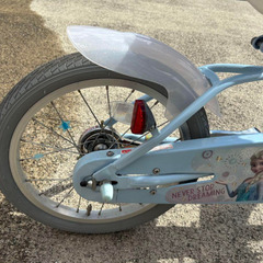 アナと雪の女王　子供用自転車　エルサ　キッズバイク　16インチ　室内保管の画像