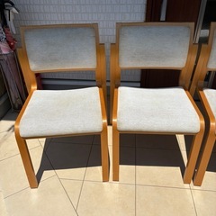 アルフレックス　チェア　4脚の画像