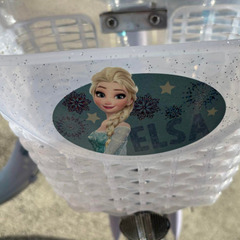 アナと雪の女王　子供用自転車　エルサ　キッズバイク　16インチ　室内保管の画像