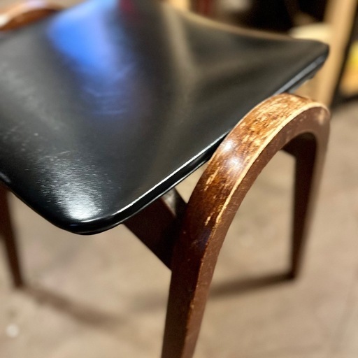 《売約済》【武蔵小山店】秋田木工 剣持勇 スタッキングスツール スタッキング　スツール　チェア　イス　椅子　曲木　曲げ木　レトロ　ビンテージ　アンティーク　クラシック　ブナ材