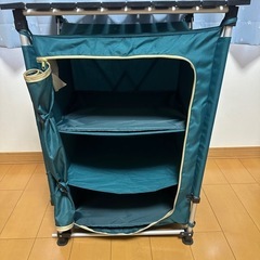 【美品！】お部屋の収納にも便利！Colemanコールマン　フォールダブルシェルフの画像