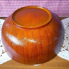 新品【木製漆塗り】片口どんぶりの画像