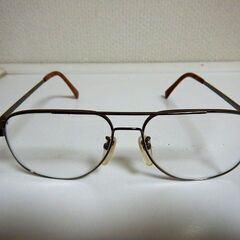 ◆SUPER FLEX メタルフレーム  メガネ 眼鏡 中古品の画像