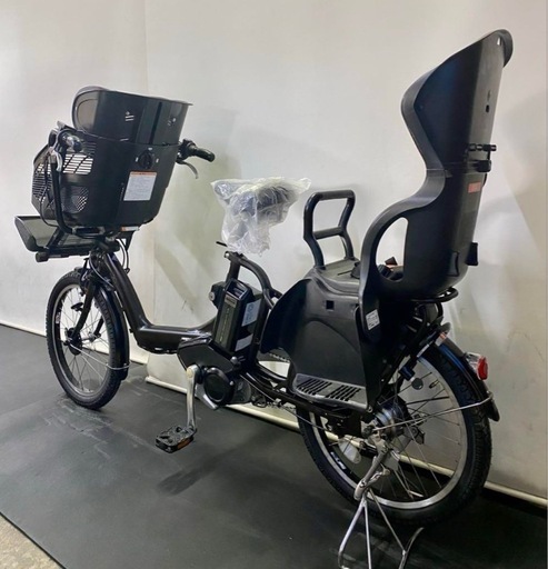 1年保証 送料無料　ブリヂストン　20インチ 子供乗せ　黒色　電動アシスト自転車 1年保証 送料無料 ブリヂストン 20インチ 子供乗せ 黒色 電動アシスト