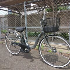 ブリジストン　アシスタ　２６インチのカマキリ電動自転車です。前後タイヤ新品交換済みです。　の画像