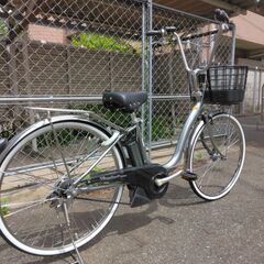 ブリジストン　アシスタ　２６インチのカマキリ電動自転車です。前後タイヤ新品交換済みです。　の画像