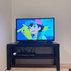 【3点セット】32型テレビ/レコーダー/テレビ台の画像