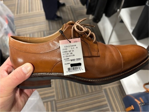 新品(未使用) コールハン 26.5センチ