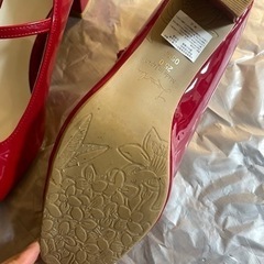 Launa lea パンプス　赤の画像