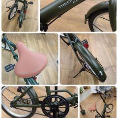 J265 ★若干小キズ有り★折りたたみ自転車★THREE STONE★16インチの画像