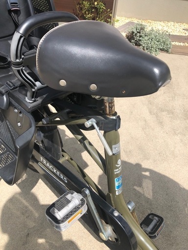 チャイルドシート付き自転車