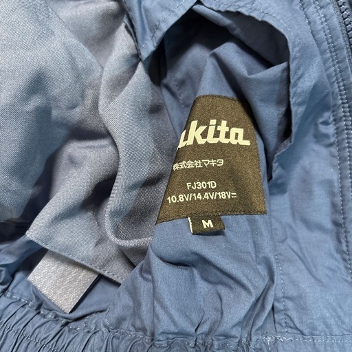 購入者決定‼️マキタ空調服‼️新古品‼️マキタバッテリー対応‼️