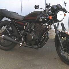 HONDA GB250クラブマン-4 黒 格安提供車 半額配送キ...