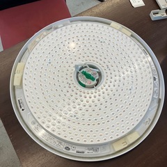 K2507-264 HITACHI LEDシーリングライト LEC-AH850 2016年製 リモコン無し 通電確認済み キズ汚れ有りの画像