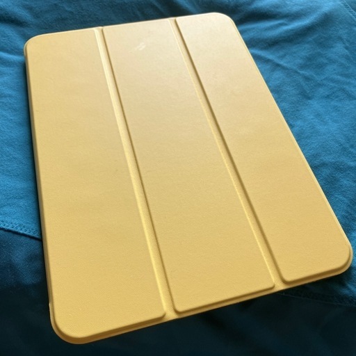 値下げ！iPad第10世代イエロースマートカバー保護フィルム付