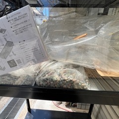 受け渡し決定しました。60cm  水槽セット　台付き　の画像