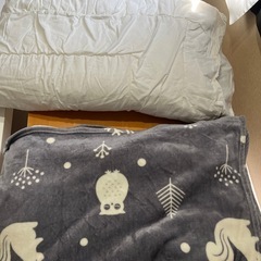 無印良品のこたつ、布団、カバーの画像