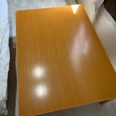 無印良品のこたつ、布団、カバーの画像