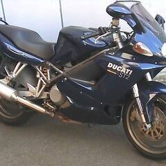 ドゥカティ ST2 青 エンジン始動確認 半額配送キャンペーン ...