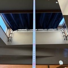 パソコン用デスク　ガラス製の画像