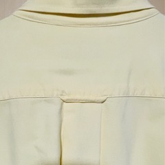 ユニクロuniqlo メンズシャツ　黄　XLの画像
