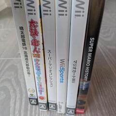 Wii 本体、コントローラー、ソフト等セットの画像