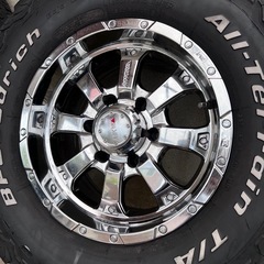 16インチMKWホイール×BFグッドリッチタイヤ5本セット　265/75R16！ の画像
