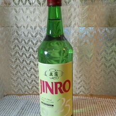 焼酎　鏡月Green 700mL 25%　2本　鏡月クリアレモン700mL 25%　JINRO 700ｍL 25％　４本まとめて　2500円の画像