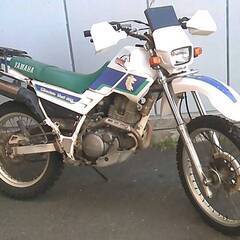 YAMAHA セロー225W 白/紫 格安提供車 エンジン始動確...