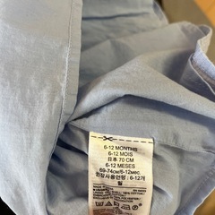 GAP 70cm 6-12m ワンピース
の画像