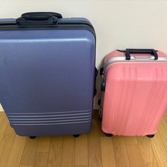 決まりました/キャリーケースの画像