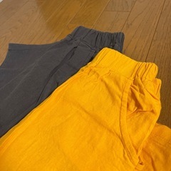 韓国子供服　リネンパンツ　2XL ２着セットの画像