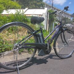 ブリジストン　ACL　２７インチの電動自転車です。　前後タイヤ新品交換済みです。の画像