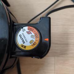 SANYO ホットプレートの画像
