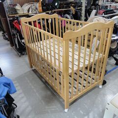 大和屋 ベビーベッド スライド開閉式 下段収納 アネシス 美品【...
