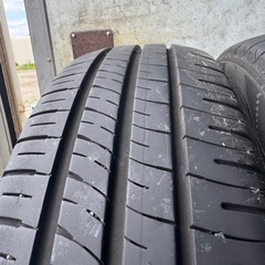 バリ山　DUNLOP EC204 175/65R15 夏タイヤ　2020年製　15インチの画像