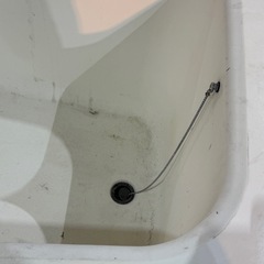 中古風呂浴槽　追い焚き横穴なし、中栓なしの画像