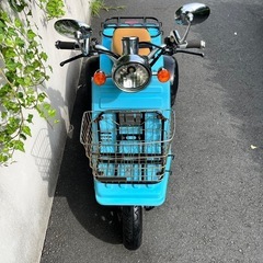 ホンダ ジャイロX 側車付き軽二輪 鍵書類有 乗車定員二名 マロッシ 68cc ボアアップ済 レストアベース の画像