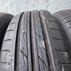 バリ山　BRIDGESTONE ECOPIA 195/65R15 夏タイヤ　2010年製　15インチの画像