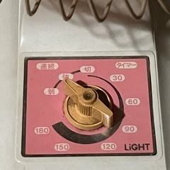 レトロ　卓上扇風機の画像