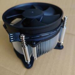 CPUファン トップフロー型CPUクーラー 4ピン LGA1150,LGA1151,LGA1200他多数(AMD AM4?)。動作確認済Intel純正品として購入余剰品、使用形跡特に無し新品？4ピン。Intel8世代9世代他多数。東京都府中市。#PWM制御の画像