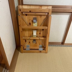 無印良品　組み立てデスク&チェアの画像